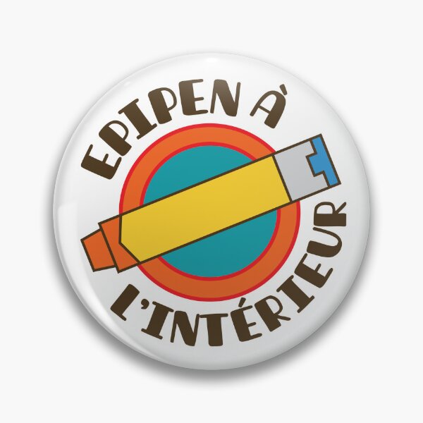Item preview, EpiPen Inside French designed and sold by Meg Bea Paperie.