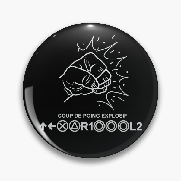 Aperçu de l'œuvre Copie de Coup de Poing Explosif Gris Clair créée et vendue par cheatcodestore.