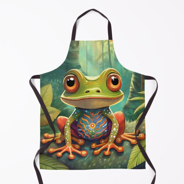 Item preview, cute aboriginal frog designed and sold by emaotx.