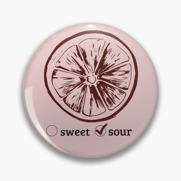 Item preview, Sour... not Sweet (lime or lemon) designed and sold by BlindmanArt.