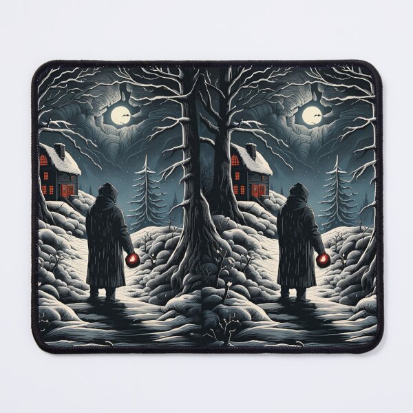 Item preview, Winter And Christmas Horror Artificial Intelligence Themed designed and sold by HAYKA PRIME SHOP MARKET PLACE.