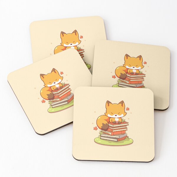 Item preview, Fox Sitting On Books designed and sold by SweetClicks123.