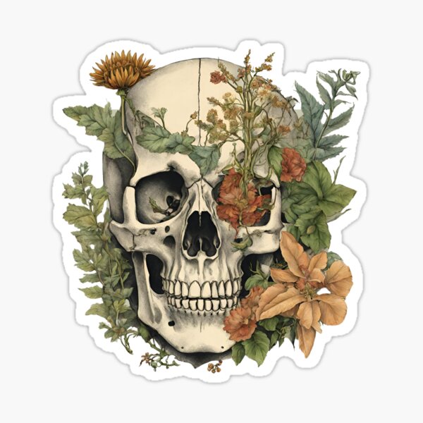 Item preview, Bones and Botany designed and sold by Crea-mood.