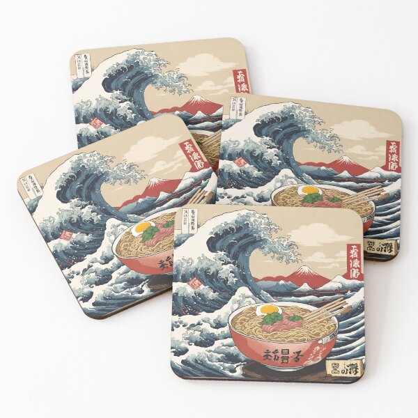 Item preview, The Great Ramen off the coast of Kanagawa designed and sold by Crea-mood.