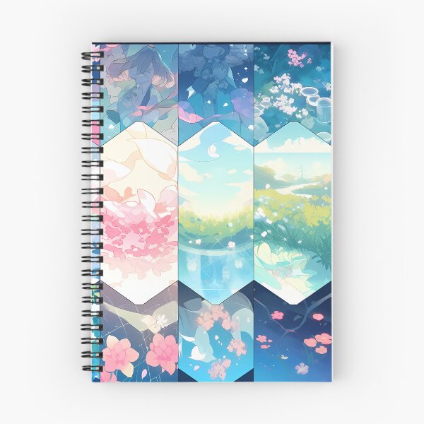 Item preview, “Dazzling floral hexagons” designed and sold by Art-Vortex-fr.