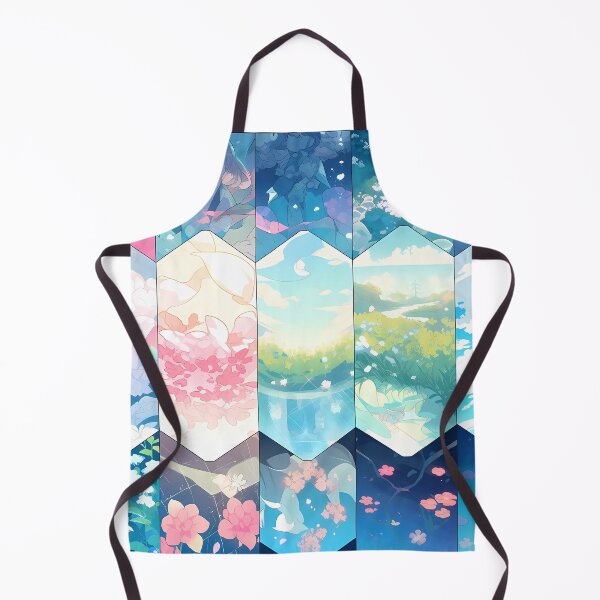 Item preview, “Dazzling floral hexagons” designed and sold by Art-Vortex-fr.