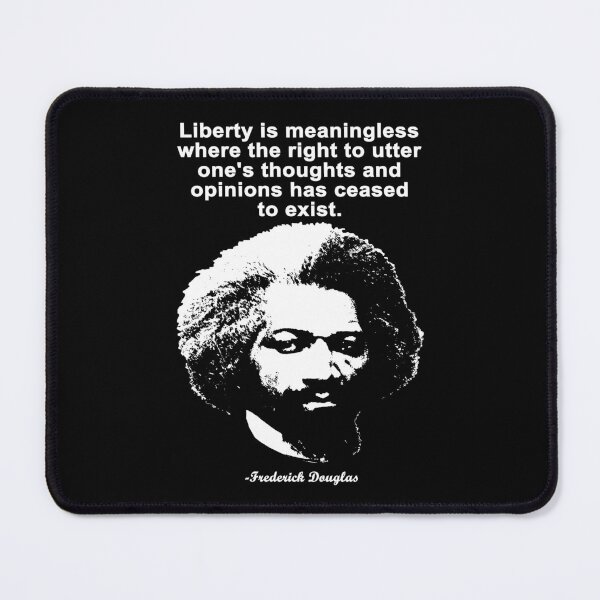 Item preview, Liberty is meaningless where the right to utter one's thoughts and opinions has ceased to exist. designed and sold by Allen Peterson.
