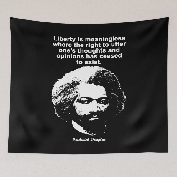 Item preview, Liberty is meaningless where the right to utter one's thoughts and opinions has ceased to exist. designed and sold by Allen Peterson.