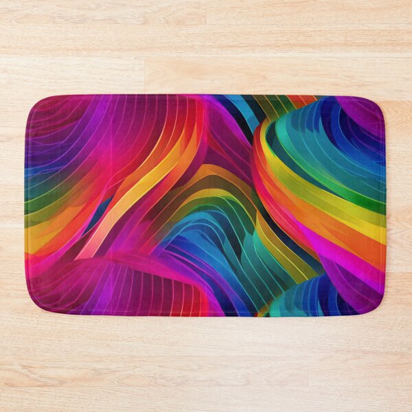 Item preview, Rainbow Colors Swirl designed and sold by Hashola Designs.