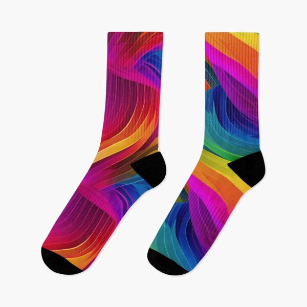 Item preview, Rainbow Colors Swirl designed and sold by Hashola Designs.