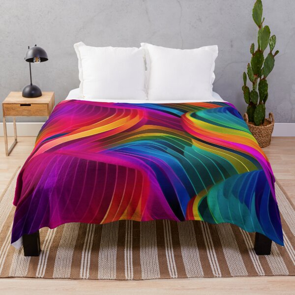 Item preview, Rainbow Colors Swirl designed and sold by Hashola Designs.