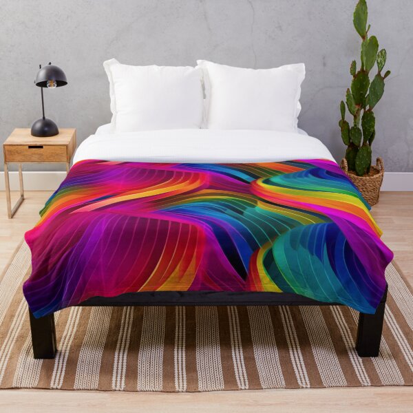 Item preview, Rainbow Colors Swirl designed and sold by Hashola Designs.