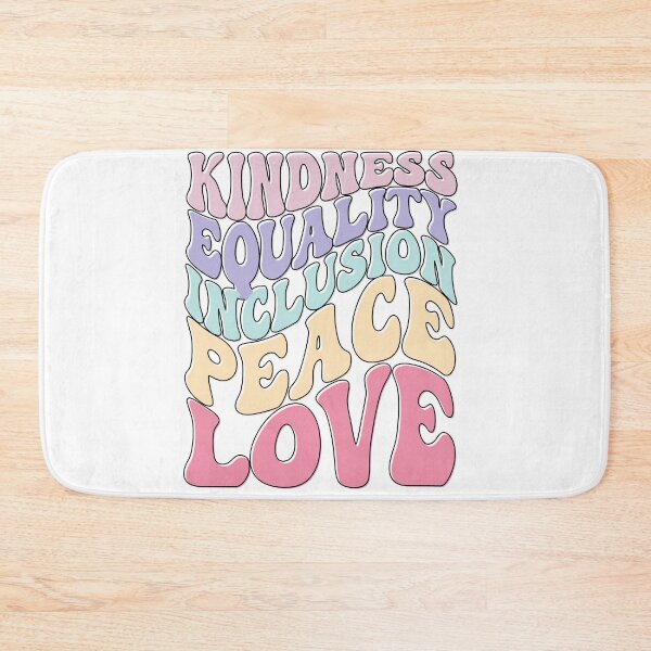 Item preview, Kindness Equality Inclusion Peace Love designed and sold by techdave.