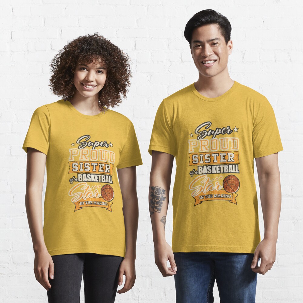 Proud Basketball Sister Basketball Player Sister' Men's T-Shirt