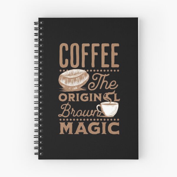 Item preview, Café la magia marrón original, divertido amante del café. designed and sold by Merchattack.
