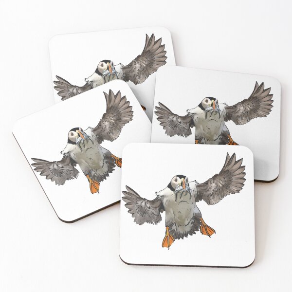 Item preview, Greedy Puffin Love designed and sold by Lacey Schmidt.