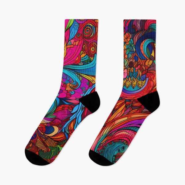 Item preview, Painted Colors Flower Fire designed and sold by Hashola Designs.
