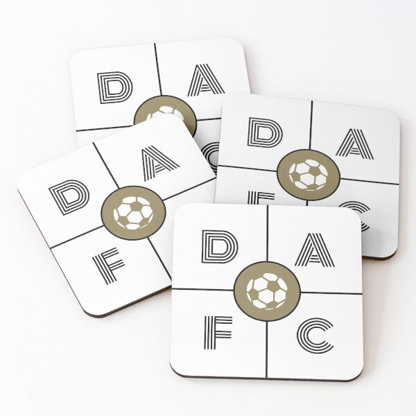 Item preview, Dunfermline DAFC Football Minimalist Style Artwork designed and sold by kakarikihill.