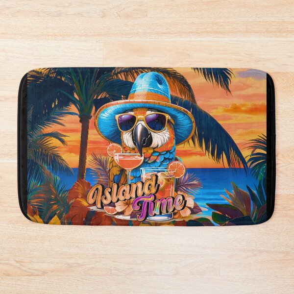 Item preview, Island Time Cocktail Parrot Sunglasses: A Taste of Paradise Sunset On the Tropical Beach designed and sold by MindWave THC.