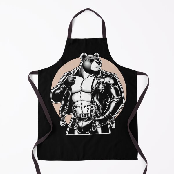 Item preview, Like to play Bär in Leder designed and sold by netrok.