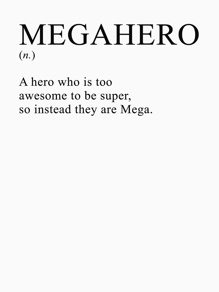Appendix Man Megahero Definition by crowbarmedia