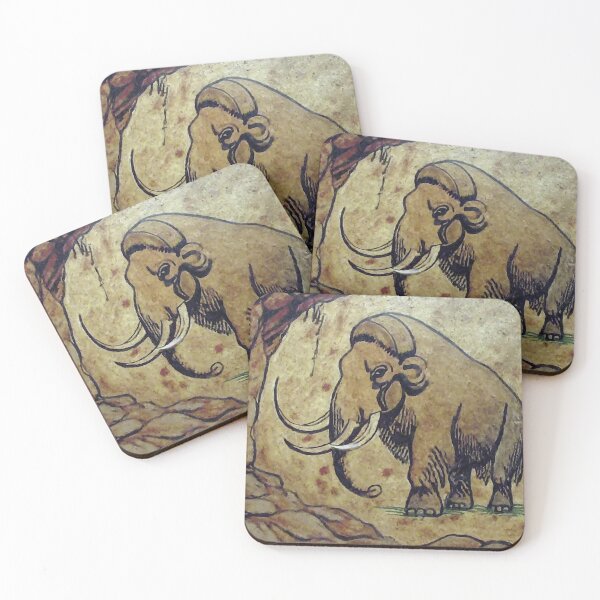 Item preview, woolly mammoth cave painting  designed and sold by J-Brezy.