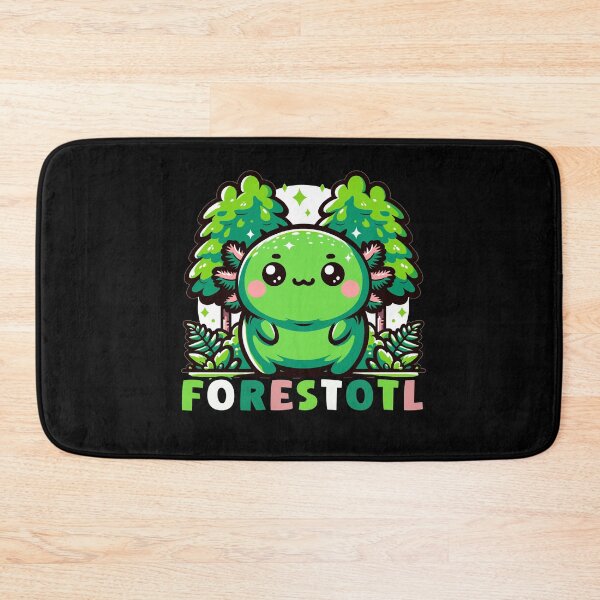 Item preview, Axolotl in wild: Cute Fat Kawaii Green gfp Axolotl puns  designed and sold by ColorAlotl.