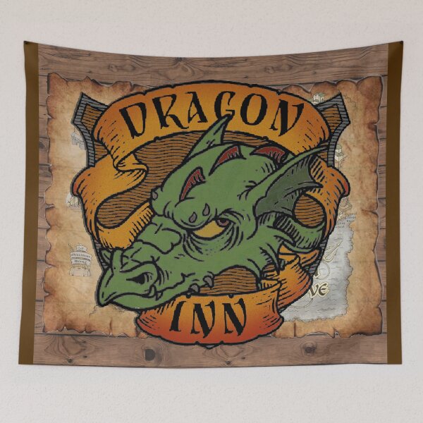 Item preview, Dragon Inn Items designed and sold by Art Off the Wood.