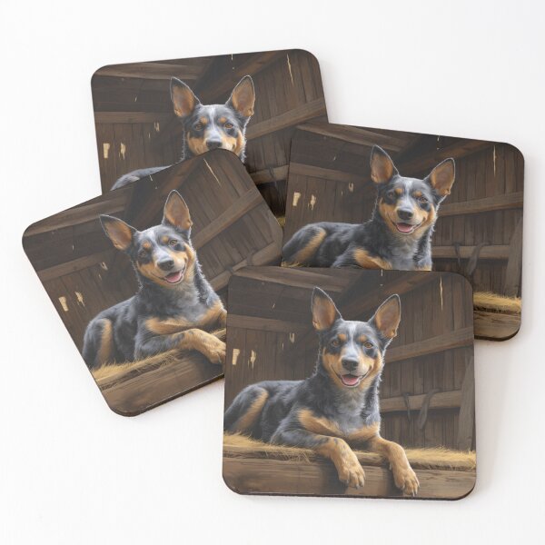 Item preview, blue heeler Australian cattle dog designed and sold by WallyPink.