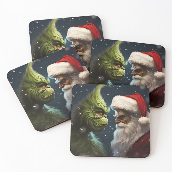Item preview, Santa vs Grinch designed and sold by toaderbogdan88.