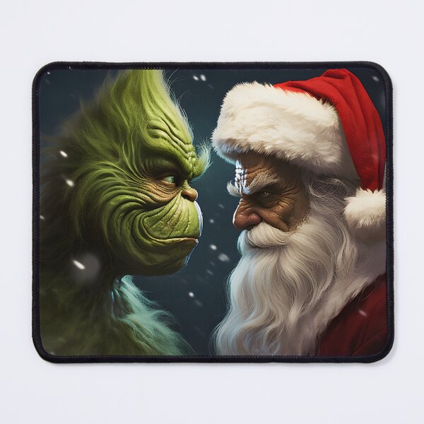 Item preview, Santa vs Grinch designed and sold by toaderbogdan88.