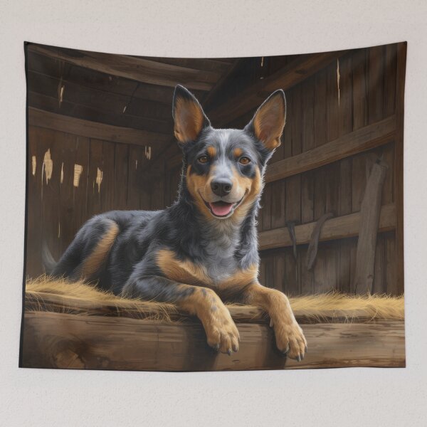 Item preview, blue heeler Australian cattle dog designed and sold by WallyPink.