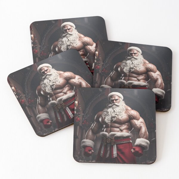 Item preview, Muscular Santa Claus designed and sold by toaderbogdan88.