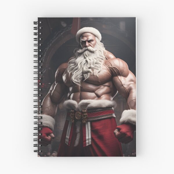 Item preview, Muscular Santa Claus designed and sold by toaderbogdan88.