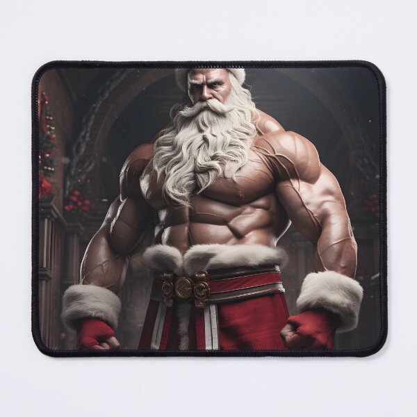 Item preview, Muscular Santa Claus designed and sold by toaderbogdan88.
