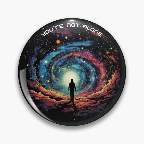 Item preview, Cosmic line - you're not alone designed and sold by TotalBest.