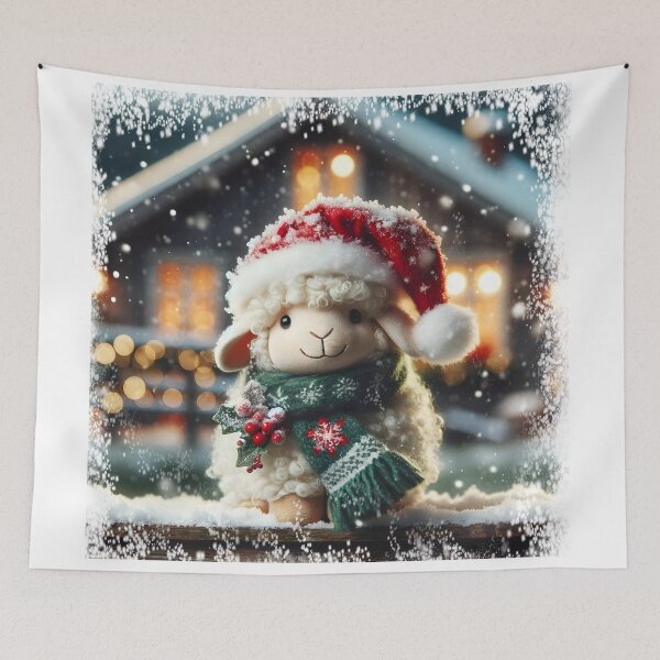 Item preview, Christmas Sheep xmas designed and sold by Truck Stop One.