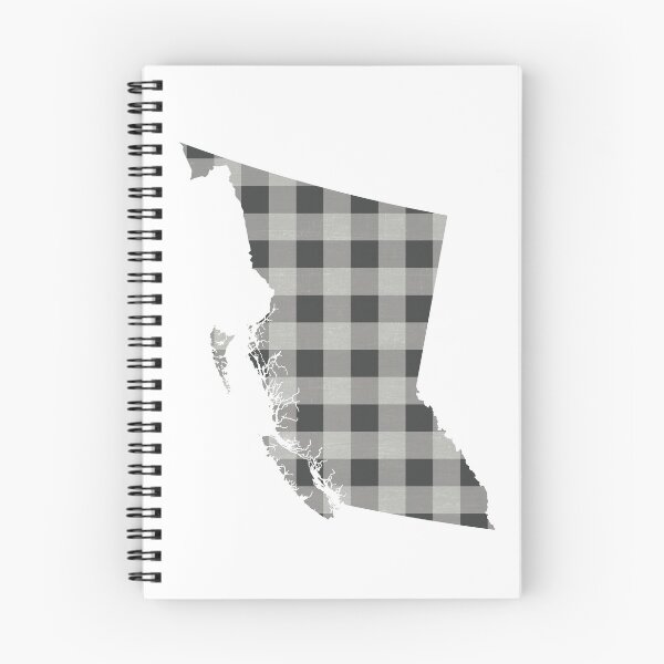 Item preview, British Columbia Plaid in Gray designed and sold by Maren Misner.