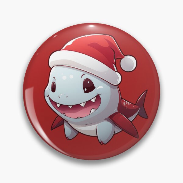 Item preview, Red Little Christmas Sharky designed and sold by Sp3ctrumOfColor.