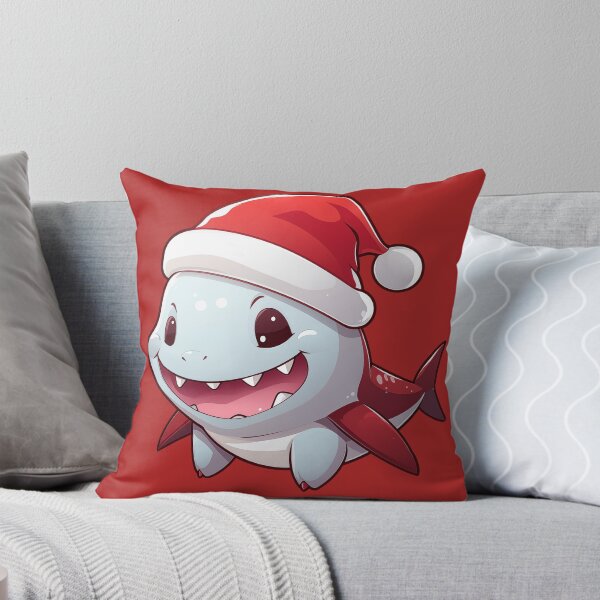 Item preview, Red Little Christmas Sharky designed and sold by Sp3ctrumOfColor.