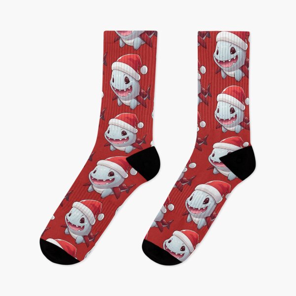 Item preview, Red Little Christmas Sharky designed and sold by Sp3ctrumOfColor.