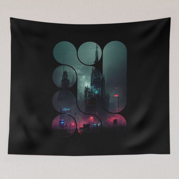 Item preview, Cityscape at night designed and sold by Kate :).
