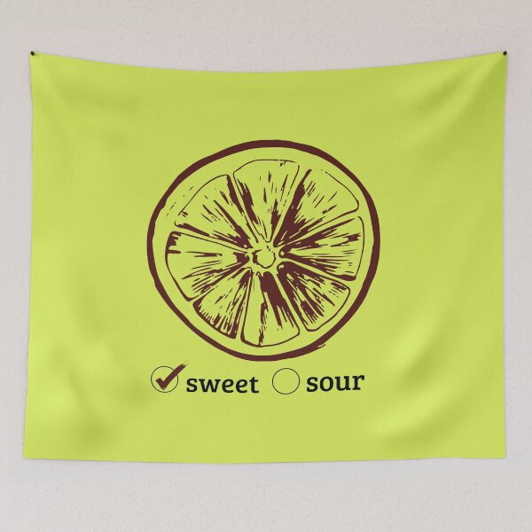 Item preview, Sweet... not Sour (orange or tangerine) designed and sold by BlindmanArt.