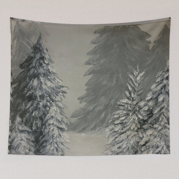 Item preview, Frosty Evergreens In Winter  designed and sold by Ediebxgood.
