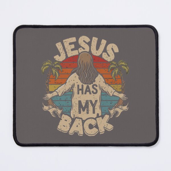 Item preview, Jesus has my back - funny quote designed and sold by Superdealkoeln.