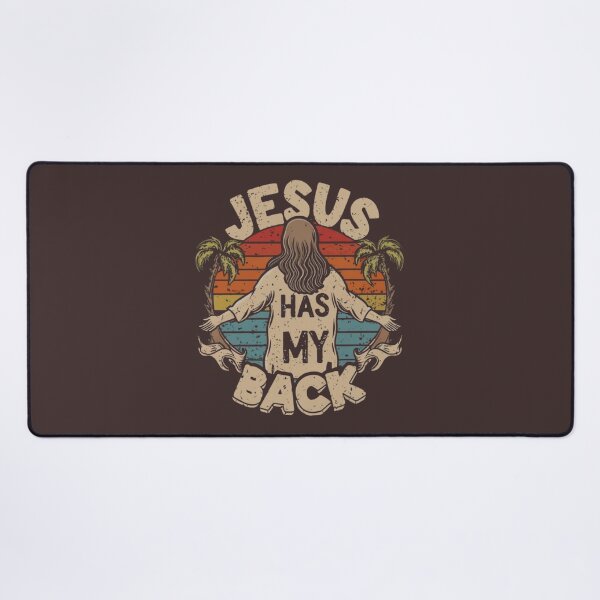 Item preview, Jesus has my back - funny quote designed and sold by Superdealkoeln.