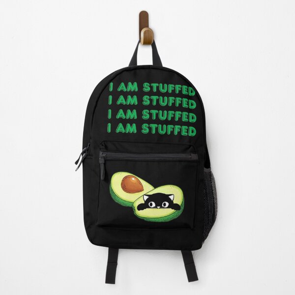 Item preview, I Am Stuffed Funny Avocado Cat AvoGATO Essential T-shirt designed and sold by MAGness.