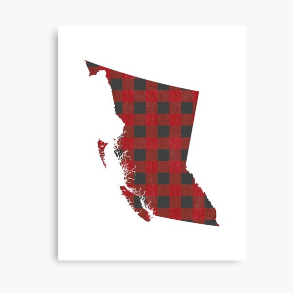 Item preview, British Columbia Plaid in Red designed and sold by Maren Misner.