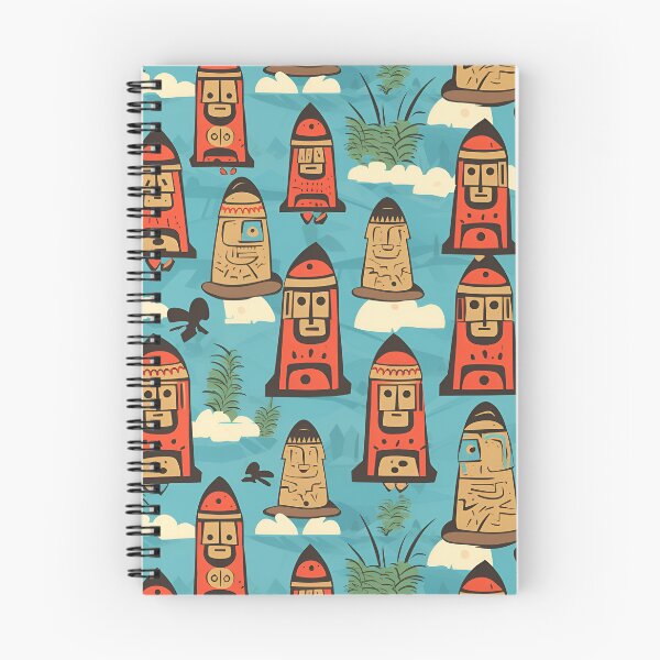 Item preview, Alternative Easter Island Statues pattern designed and sold by Sp3ctrumOfColor.