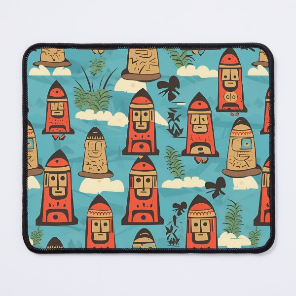 Item preview, Alternative Easter Island Statues pattern designed and sold by Sp3ctrumOfColor.